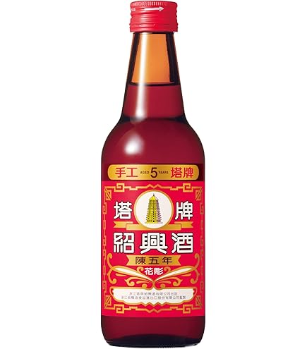 Amazon.co.jp: 宝 紹興酒「塔牌」花彫＜陳五年＞ 360ml : 食品・飲料・お酒